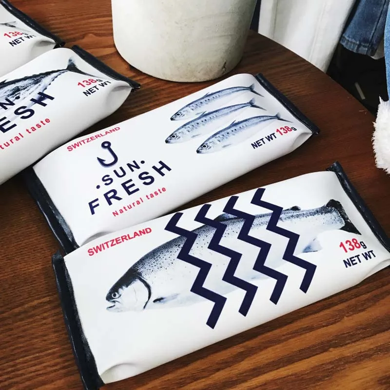 Новинка чехол для карандаша в виде рыбы искусственная кожа фотоальбом