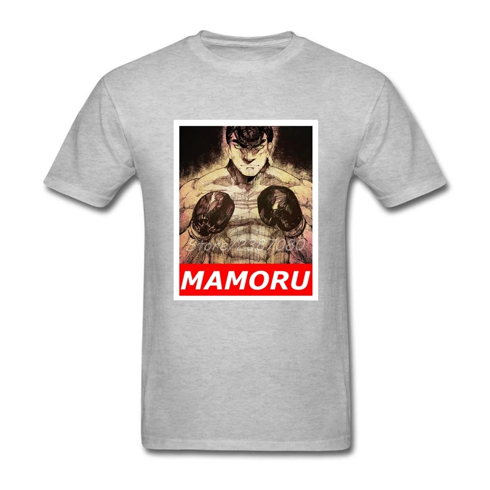 Топ takamura hajime no ippo Футболка Kpop мужская одежда хлопок Круглый вырез 3XL короткий