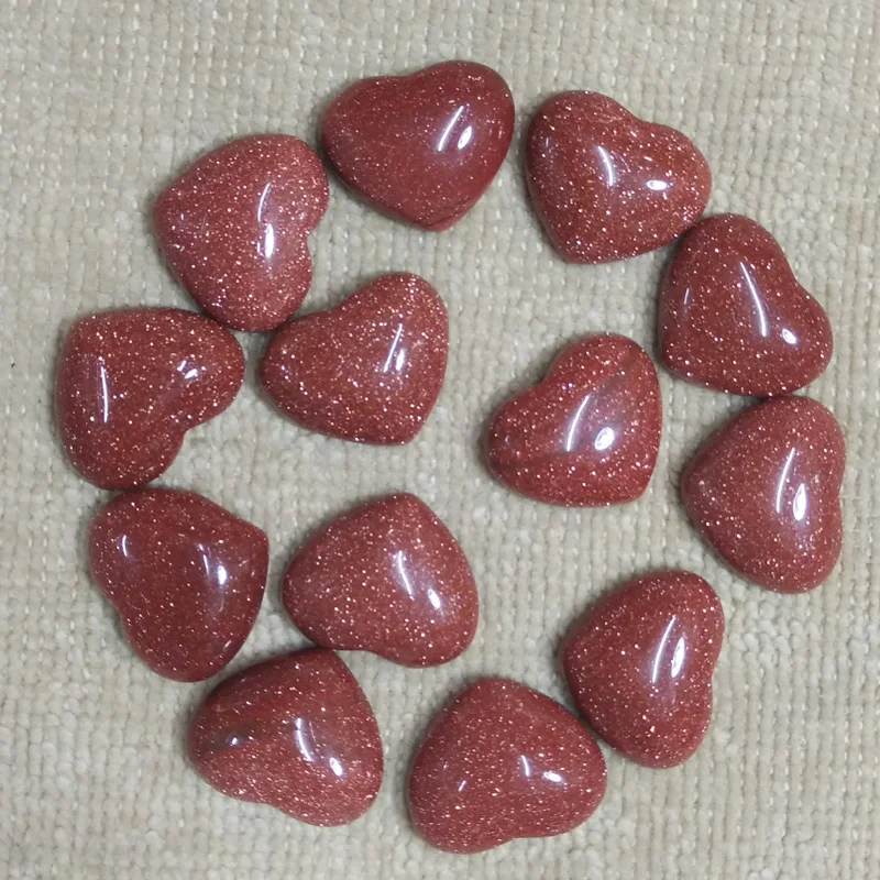 

Wholesale 30pcs/lot 2016 good quality blue sand Stone heart shape cab cabochons beads for jewelry making 15x18mm free shipping