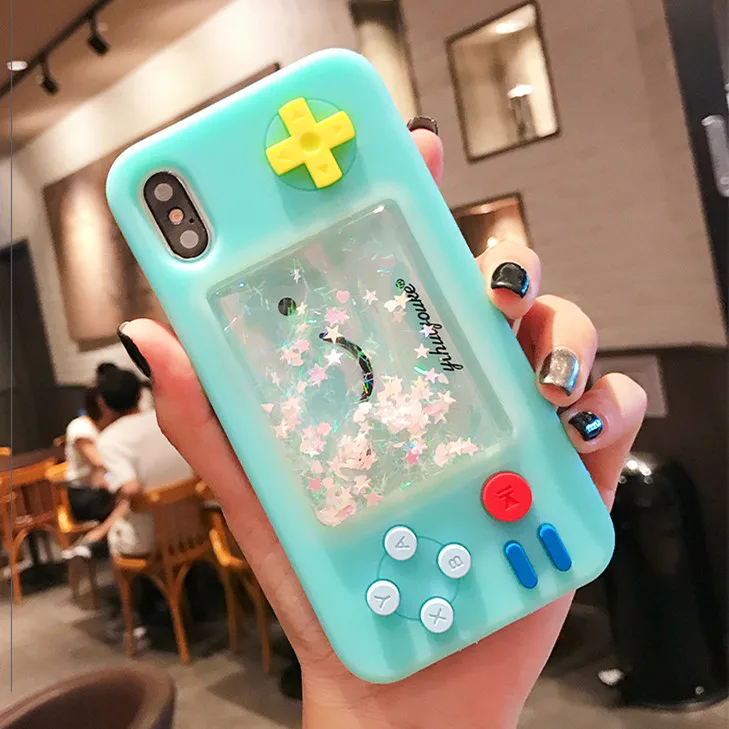 3D Блестящий милый резиновый чехол с единорогом, фламинго для iPhone 5, 5S, 5C, 6, 6 S, 7 Plus, мягкий силиконовый мультяшный чехол для iPhone X, 8 plus, XS Max
