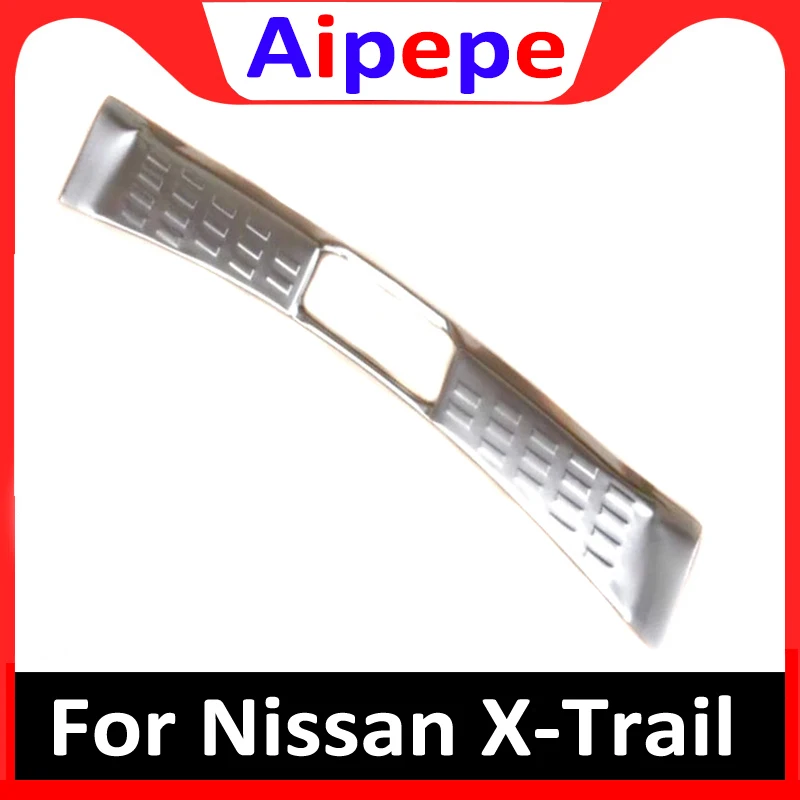 Для Nissan X Trail T32 2014 2017 протектор заднего бампера из нержавеющей стали порог