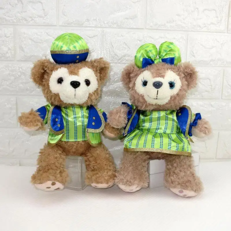 OCHGEP 2 шт./пара милые медведи Duffy и shelliemay национальная Свадебная плюшевая игрушка