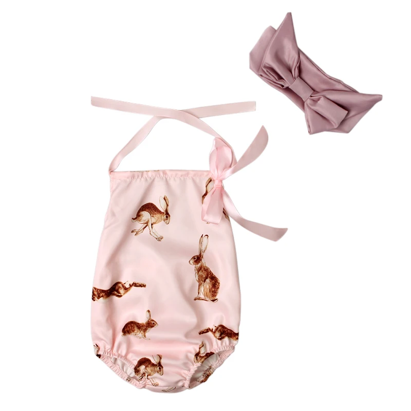 Атласный крутой костюм для маленьких девочек оригинальный боди комбинезон