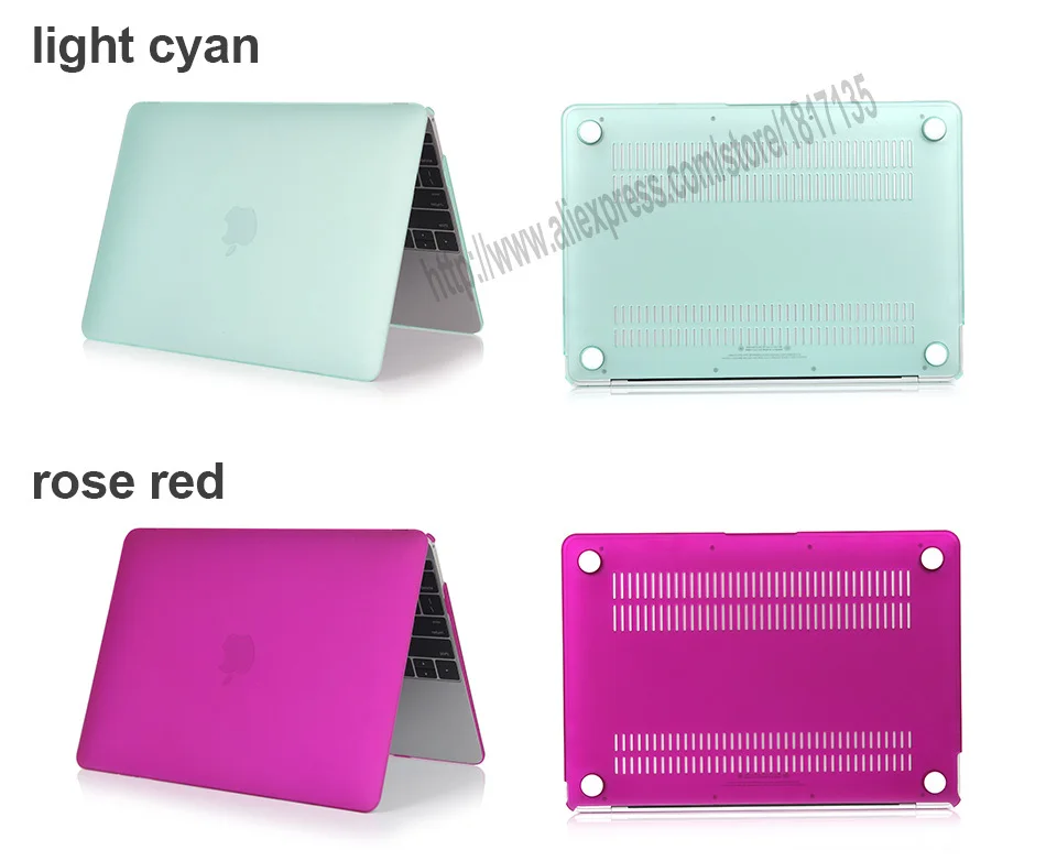 MTT матовый чехол для ноутбука Macbook Pro 13 15 дюймов Жесткий Чехол для mac book Air Pro retina 11 12 13 15 Сенсорная панель сумка для ноутбука