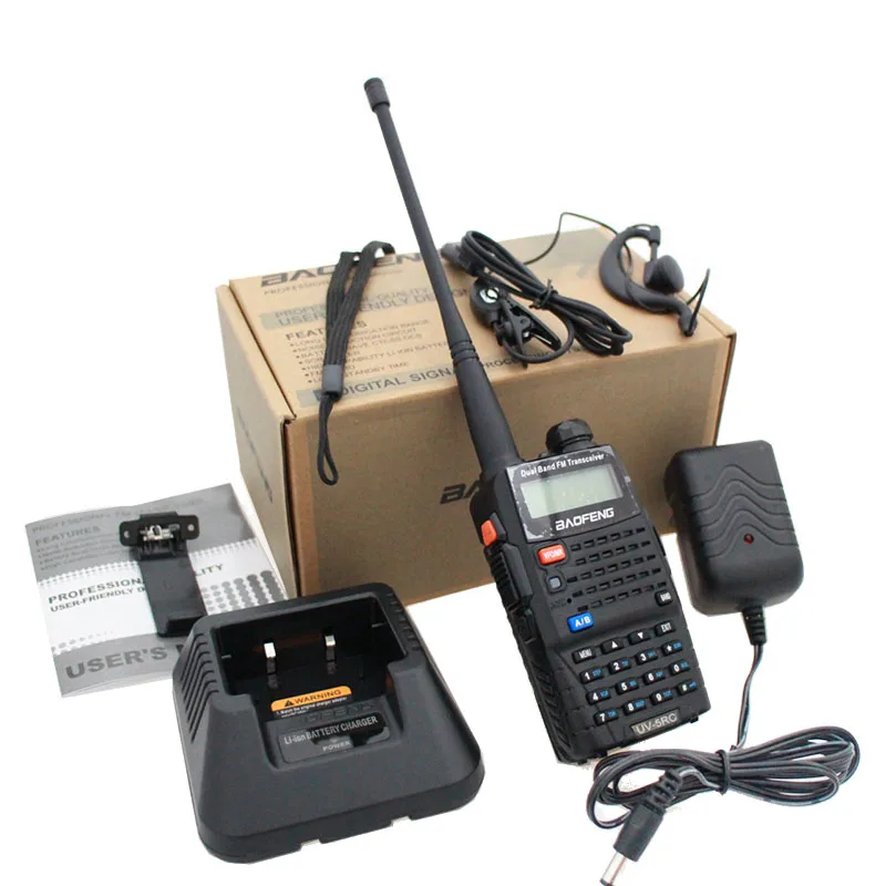 BaoFeng UV-5RC рация/велосипедная сумка/микрофон динамика/антенна/кабель для