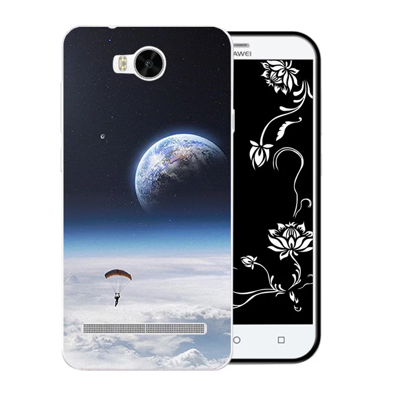 Чехол для телефона Huawei Y3 II 2 Space World Pattern Мягкая задняя крышка силиконовый
