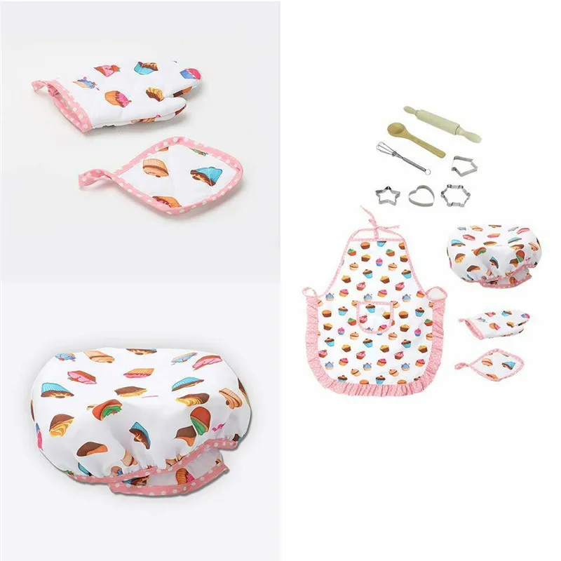 11 шт. детский кухонный фартук|Наборы жаропрочной посуды| |