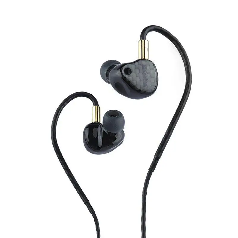 Carbon fiber edition JABEN Oriolus Forsteni 2B+ 1D гибридные драйверы HiFi наушники IEM с 2Pin/0,78 мм съемный кабель Knowles 30017 блок PK K3003 - Цвет: Carbon fiber edition
