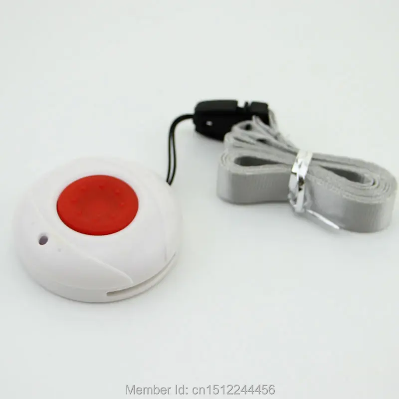 Беспроводная водонепроницаемая кнопка аварийной тревоги в стиле браслета 433 МГц