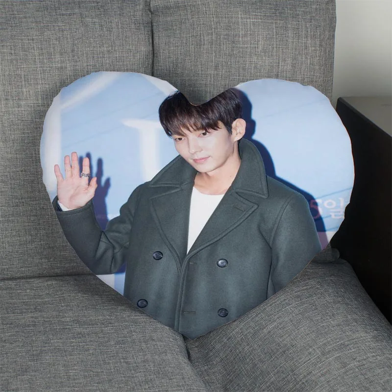 Pillow Case Kpop чехол для подушки LEE JOON GI в форме сердца, Наволочка на заказ на молнии, чехол для подушки, просто покрытие, без сердцевины, для спальни, свадебного украшения - Цвет: Pillow Case