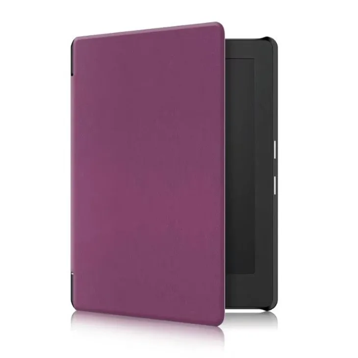 Purple Кожаный чехол для Kobo Aura H2O Edition 2 6,8 ''Стенд Флип Магнит чехол для KOBO Aura H2O Edition2 чехол для планшета - Цвет: Purple