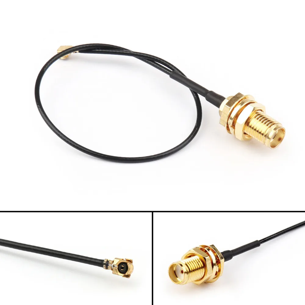 Areyourshop PCI U.FL / IPX к гнездовому кабелю SMA адаптер 1 13 мм коаксиальный отрезок 15 см 1/4