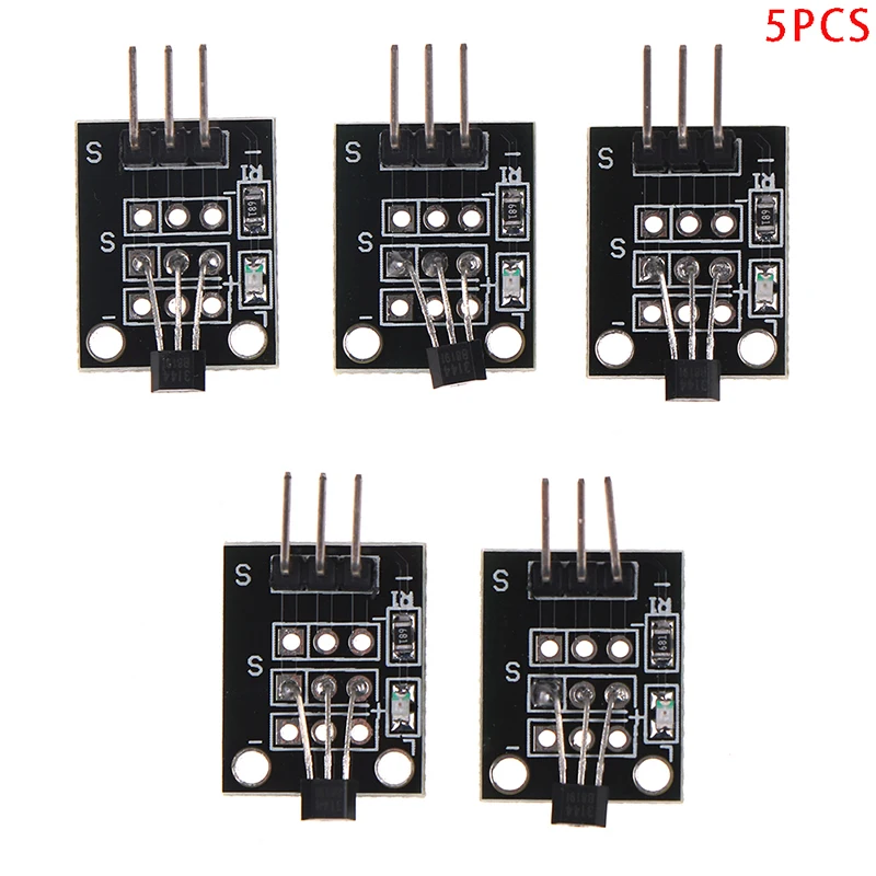 5pcs KY-003 A3144 Standard Hall Magnetic Sensor Module Works For Arduino Boards | Инструменты