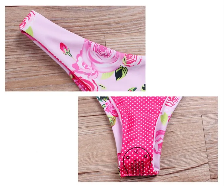 Женский купальный костюм сексуальный купальник 2018 неоновый купальник-бикини с