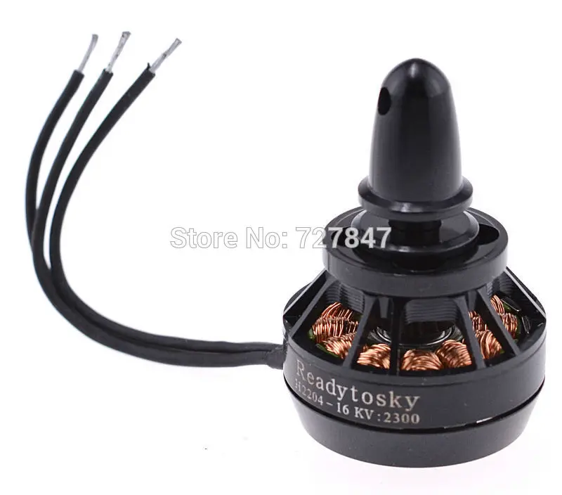 4 шт. 2204 2300KV CW CCW бесщеточный двигатель для мини квадрокоптера 200 230 QAV250 250 мм H2204|ccw