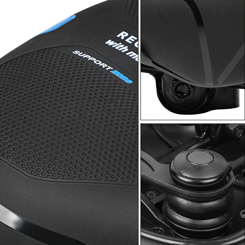 WEST BIKING Подушка на седло велосипеда утолщенная широкая подушка сиденье для
