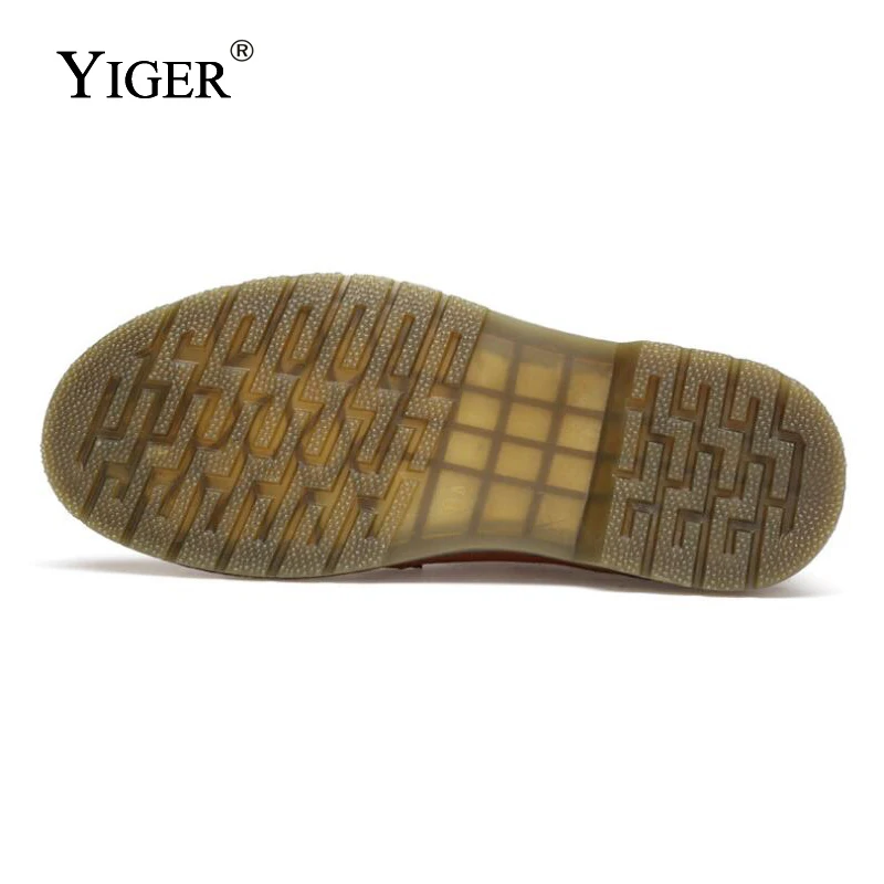 YIGER New Man Big Size Shoes Cow Suede Casual shoes Men Lace-up Oxfords Traveling Breathable 0118 | Обувь