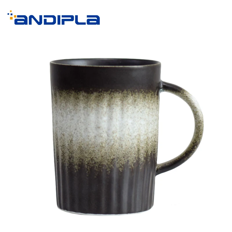 400 мл винтажная керамическая кружка ручной работы в японском стиле для чая кофе