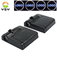 ysy 2x universal wireless car door welcome logo light projector led laser lamp