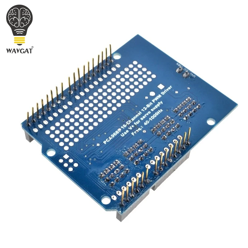 Сервопривод WAVGAT IIC I2C 16 каналов 12 бит ШИМ/сервопривод интерфейсы PCA9685 для Arduino Robot PWM