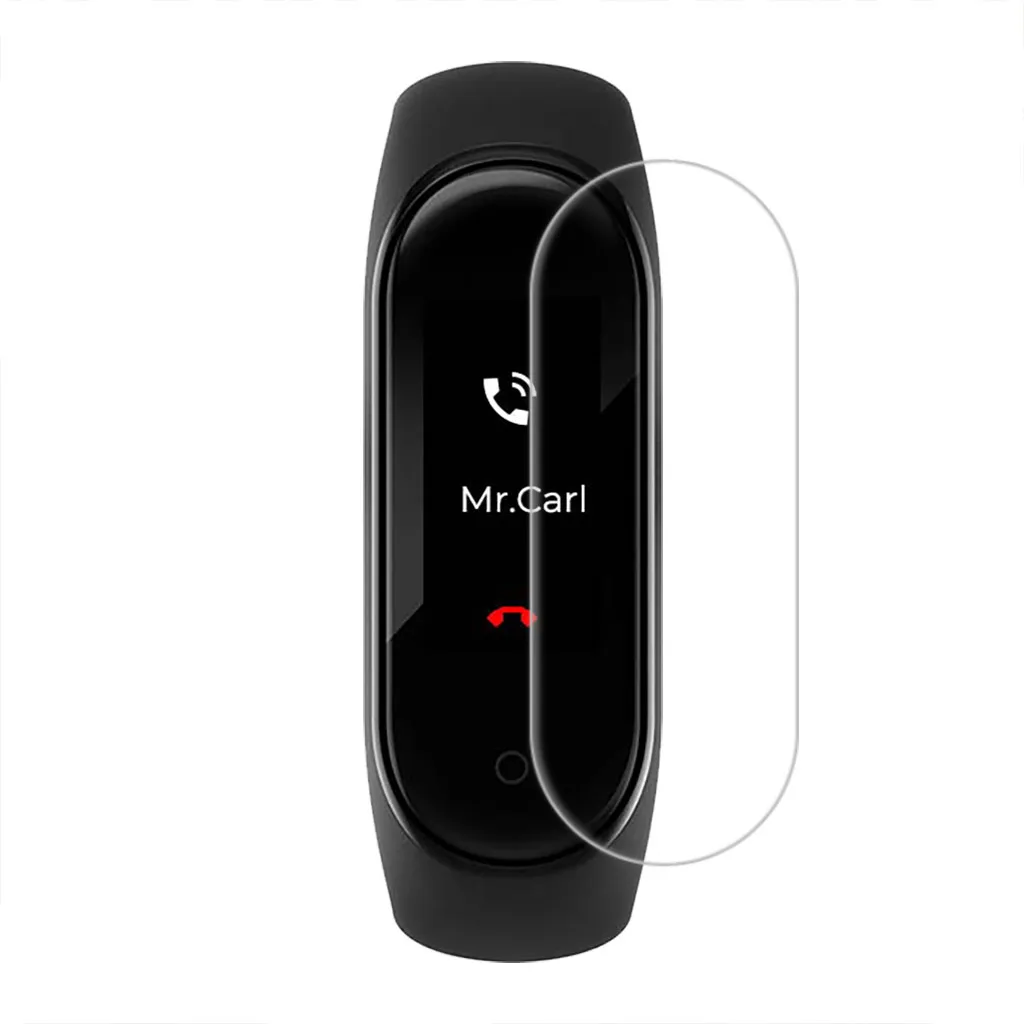 6 шт. Гидрогелевая Защитная пленка для экрана Xiaomi Mi Band 4 | Электроника