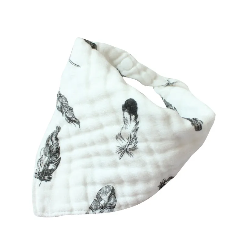 8 Layers Baby Kids Soft Cotton Gauze Bib Towel Newborn Saliva Scarf Burp Cloths | Мать и ребенок