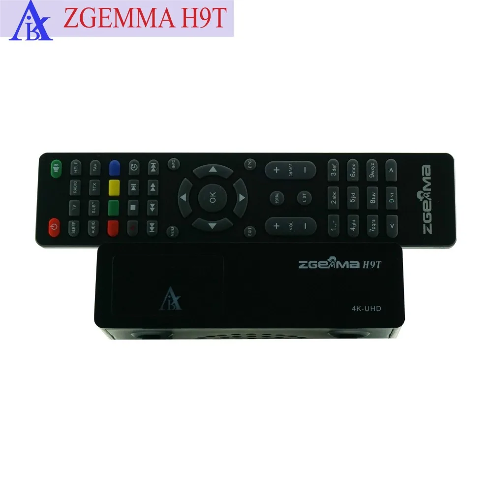 2 шт./лот ZGEMMA H9T 4K UHD TV Box Linux OS E2 H.265/HEVC QT Stalker Multistream с гибридным кабельным тюнером|linux