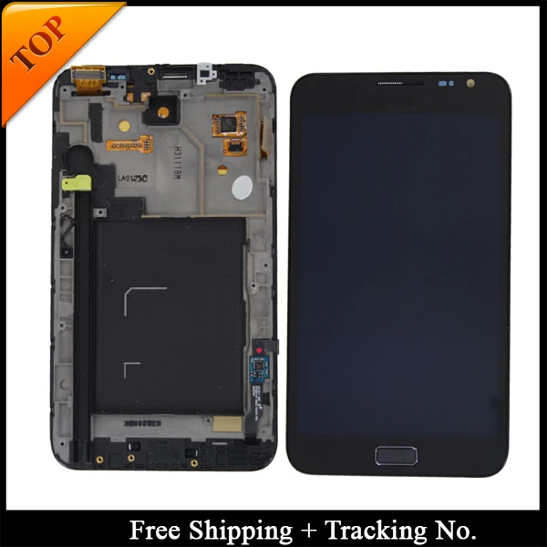 100% протестированный Super AMOLED для SAMSUNG Note N7000 LCD Samsung i9220 ЖК экран с сенсорным