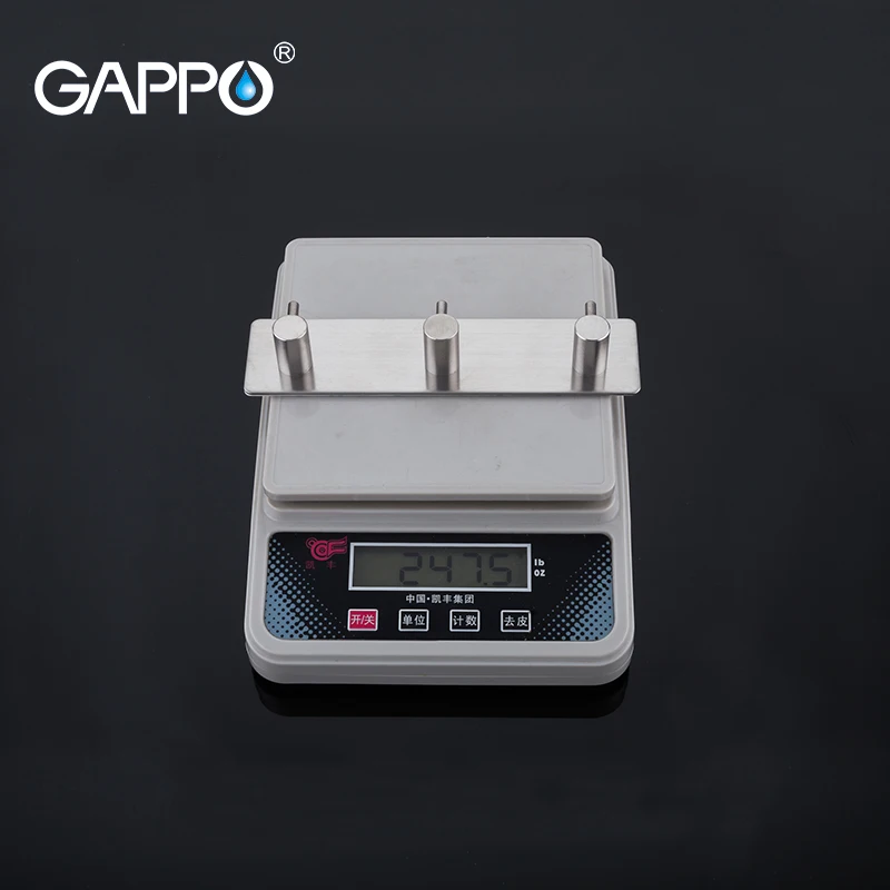 Крючки для халата GAPPO 3 крючка одежды крючки из нержавеющей стали настенное