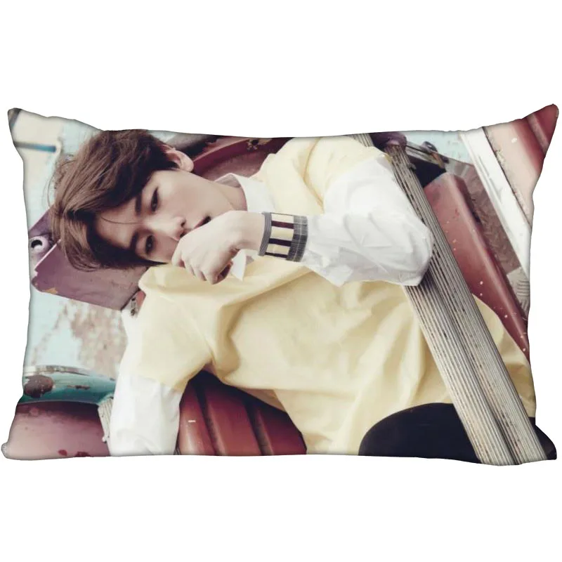 ShunQian Custom BAEK HYUN Новое поступление прямоугольная стандартная мягкая наволочка для