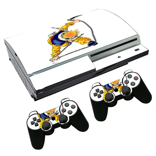 0444 Аниме Наруто кожи Стикеры наклейка для PS3 жира Игровые приставки 3 консоли и контроллеры для PS3 скины Стикеры винил - Цвет: 0444