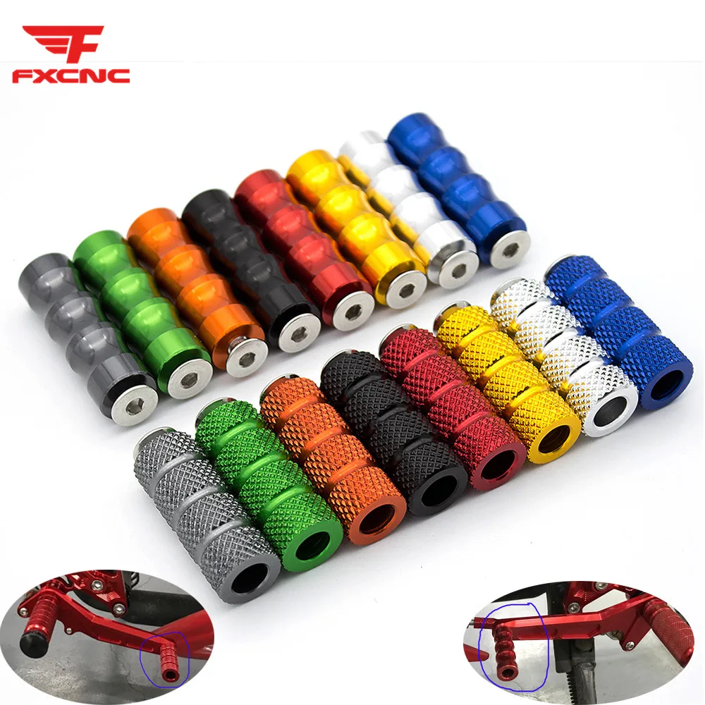 

For Benelli TNT125 135 TNT 125 2016 - 2018 Aluminum Motorcycle Small Footrest Footpegs Foot Rest Pegs Pedals Set Accessories