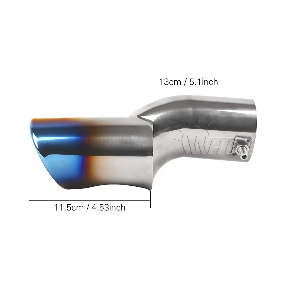 1 шт. задний выхлопной глушитель трубы автомобиля хвосте выпускная труба Советы