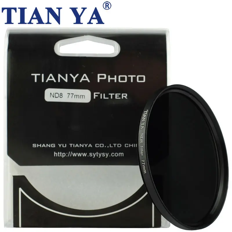 

Фильтр для объектива TIANYA 62 мм ND8 ND4 nd из оптического стекла нейтральной плотности для камеры Canon Nikon sony pentax