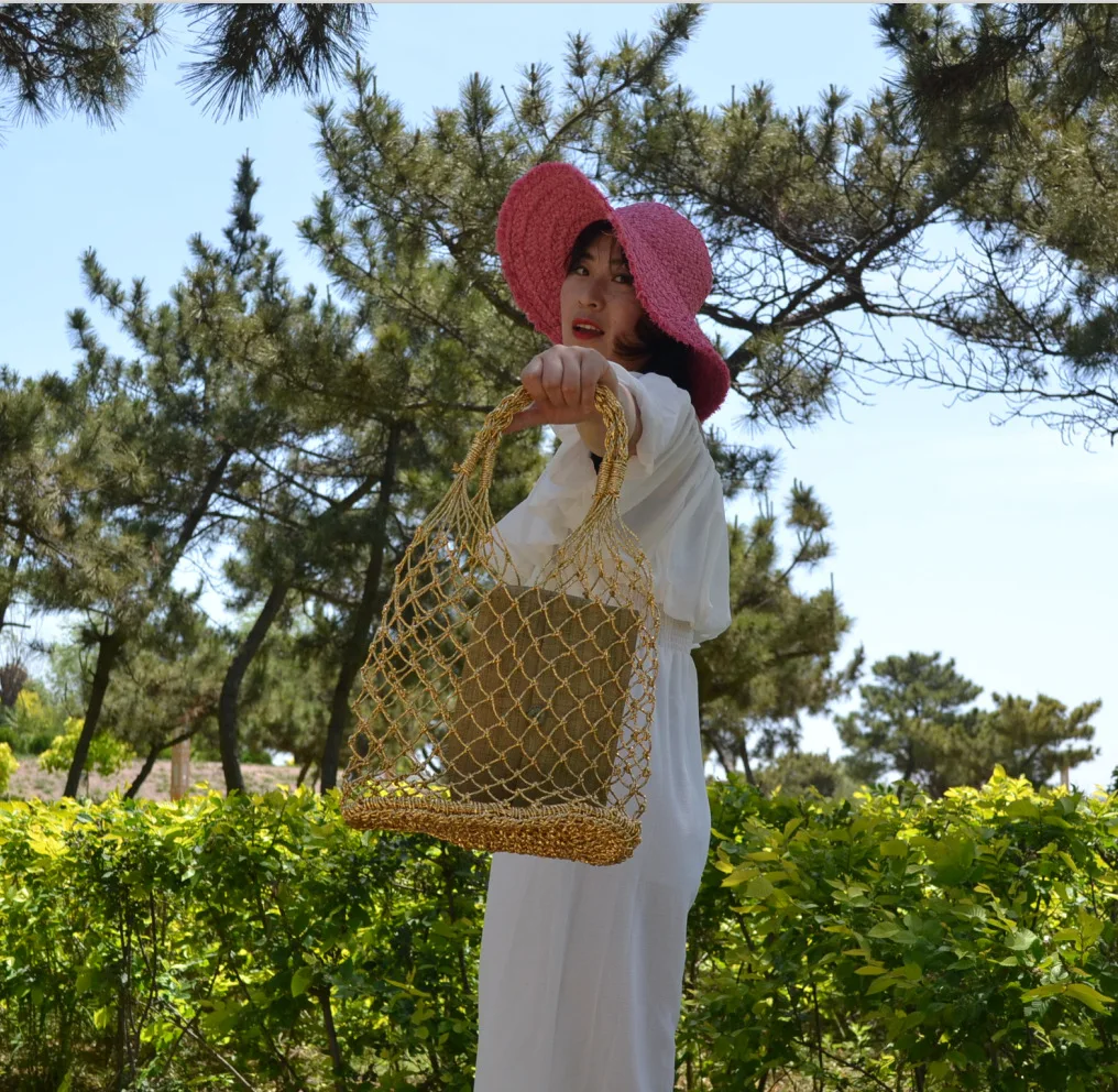 Новинка 2018 соломенная сумка пляжная через плечо a5317|Сумки с ручками| |