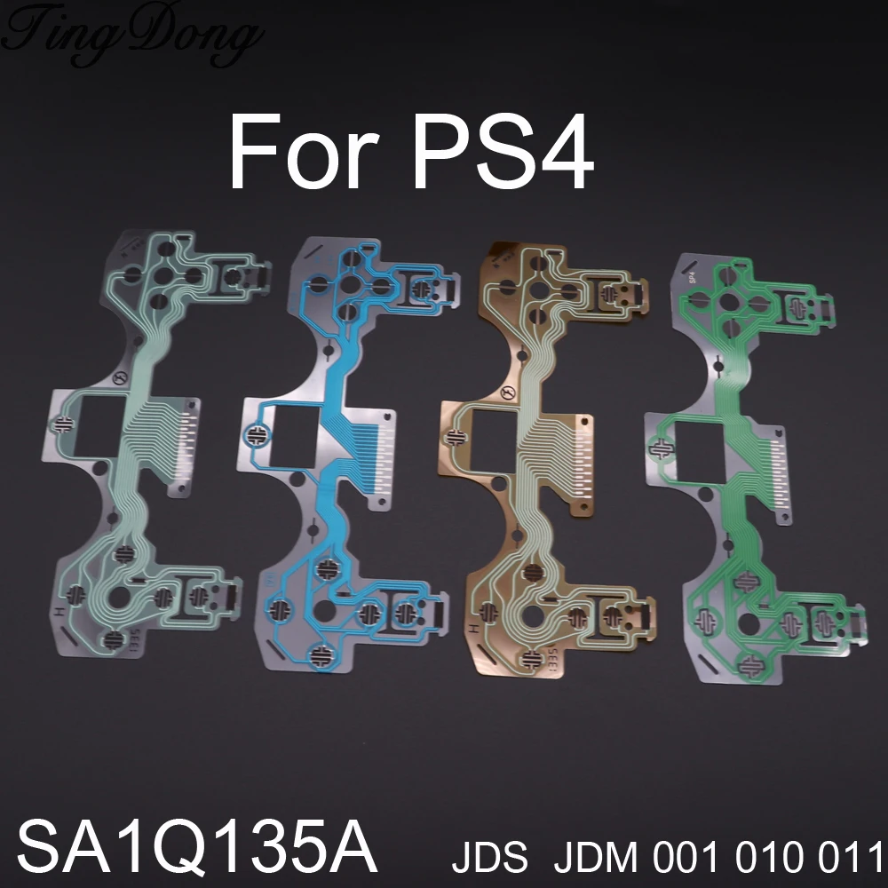 TingDong 20 шт. сменные кнопки ленточная печатная плата для PS4 Dualshock 4 беспроводная