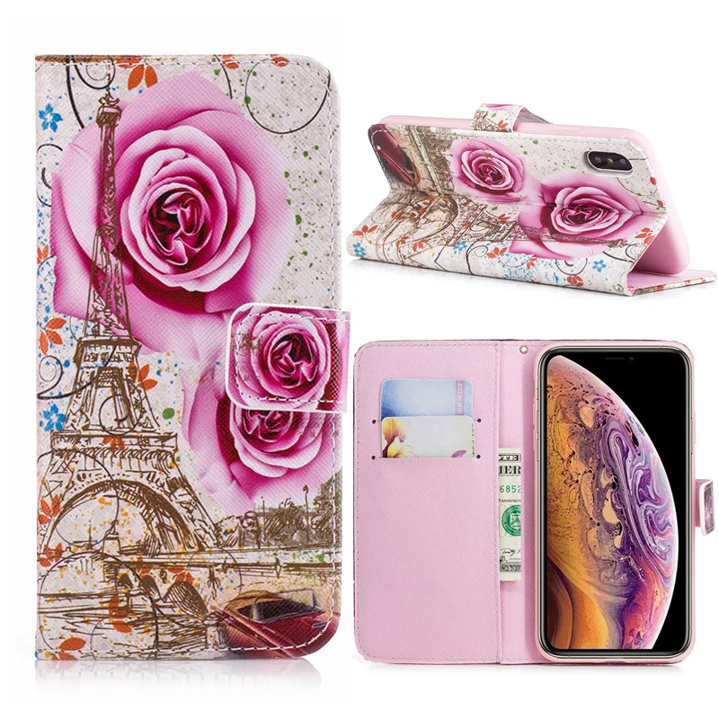 Роскошный кожаный кошелек флип-чехол для телефона iPhone 11 Pro X XR XS MAX 8 8Plus 7 7Plus 6 6S Plus 5G 5s SE