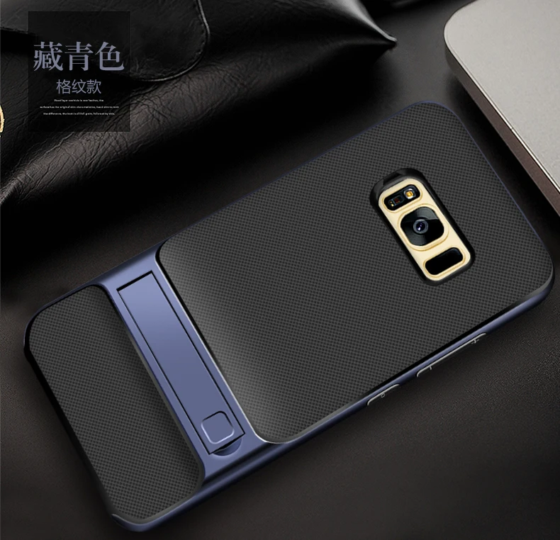Чехлы для Samsung Galaxy S8 / Plus чехол S9 S10 e из поликарбоната + силиконовая гибридная