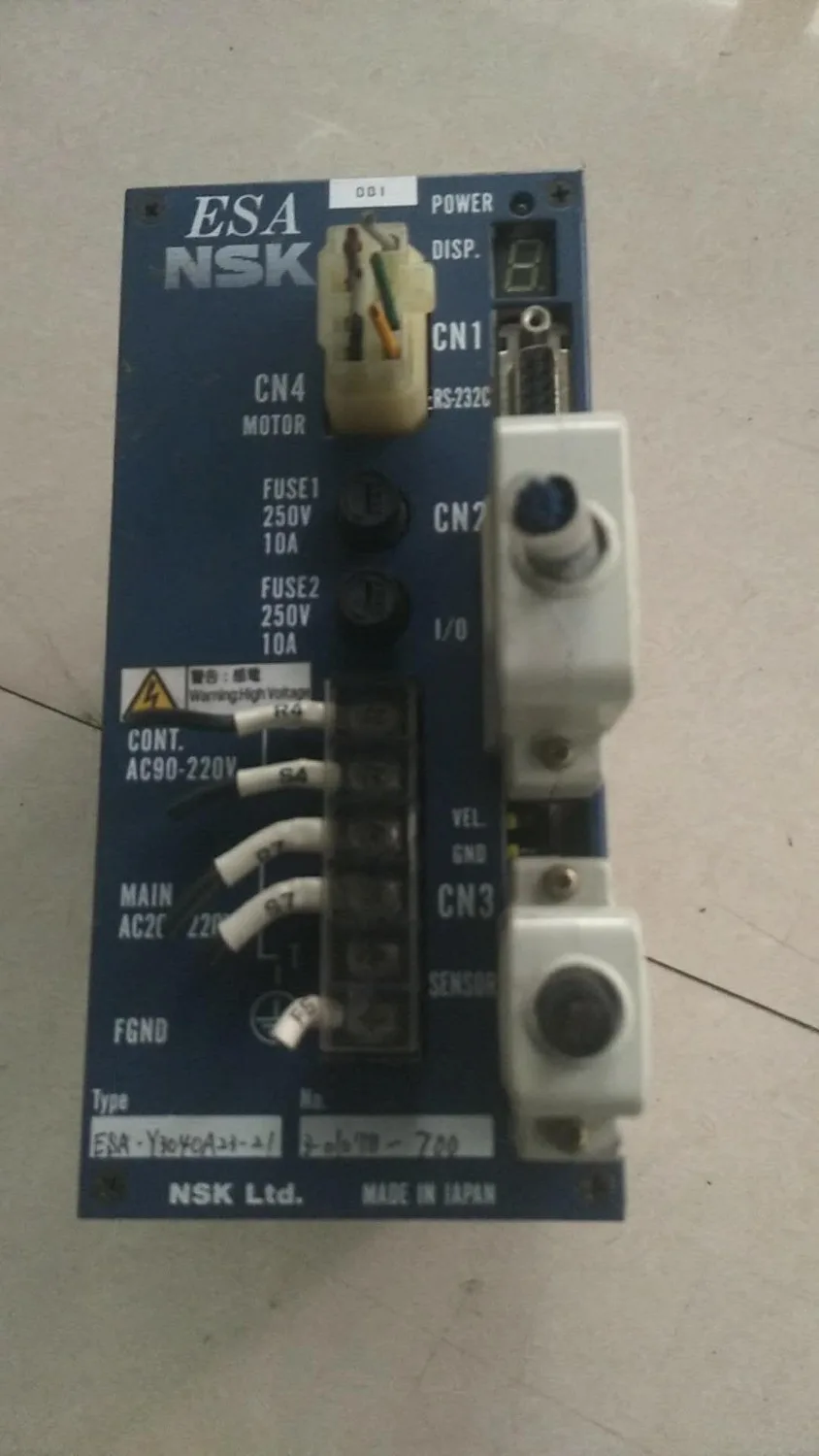 

Servo drive ESA-Y3040A21-21 , Used one ,90% appearance new , 3 months warranty , fastly shipping