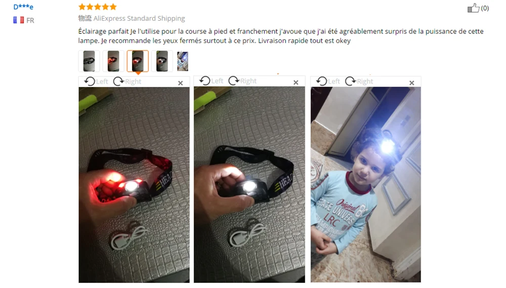 Светодиодный налобный фонарь перезаряжаемый ходовые фары USB 5 Вт фара идеально подходит для рыбалки, кемпинга, пеших прогулок с белыми и красными огнями