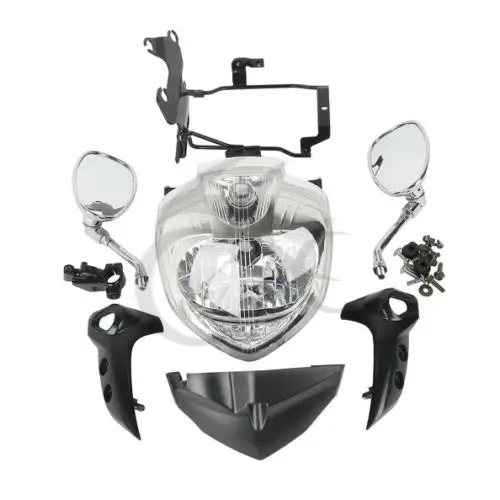 Комплект передних фар для мотоцикла фара в сборе Yamaha FZ6 FZ6N 2007 2010 2008|assembly| |