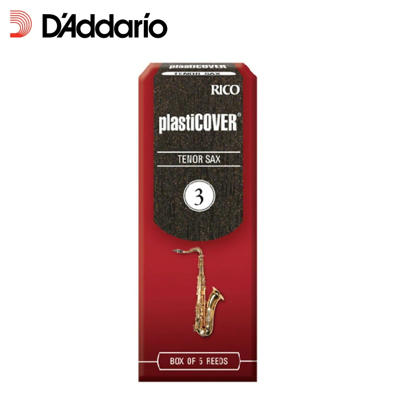 Рико D'addario Plasticover тенор-саксофон тростника, прочность 2,0/2,5/3,0/3,5, один кусок или 5-набор доступных