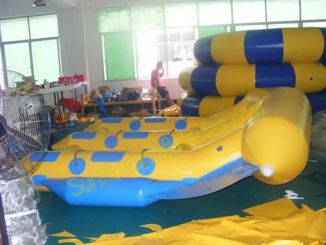 Бесплатная доставка! Надувная Рыба для 4-х человек рыба-лодка от производителя