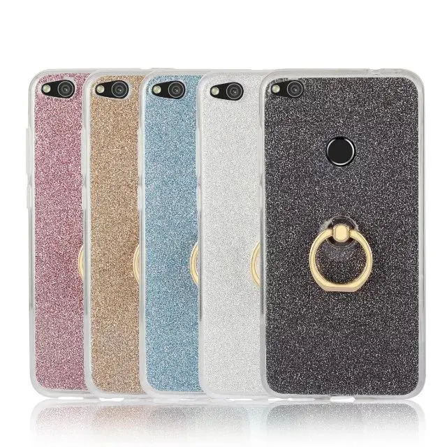 Роскошные Наклейки кольцо пряжки кронштейн чехол для Huawei Ascend P8 Lite 2017/p9 P9