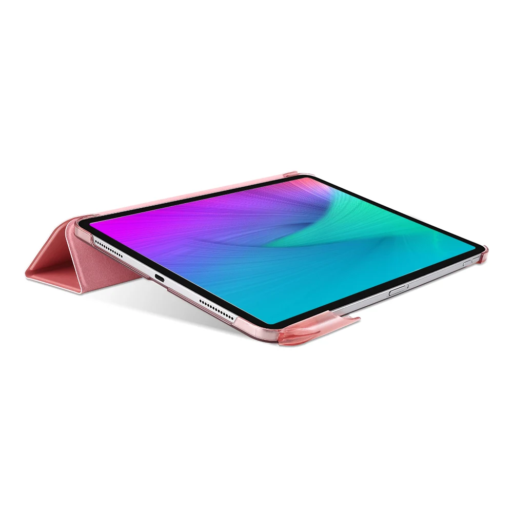 Чехол для iPad Pro 11 2018 Kemile Auto Sleep Wake up Stand W pencil holder мягкий ТПУ защитный чехол A1890 |