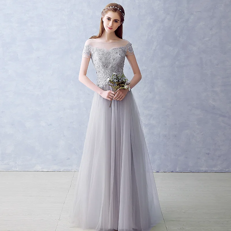 2017 New Long Banquet Evening Gown Women Dress Party Dresses Lace | Свадьбы и торжества
