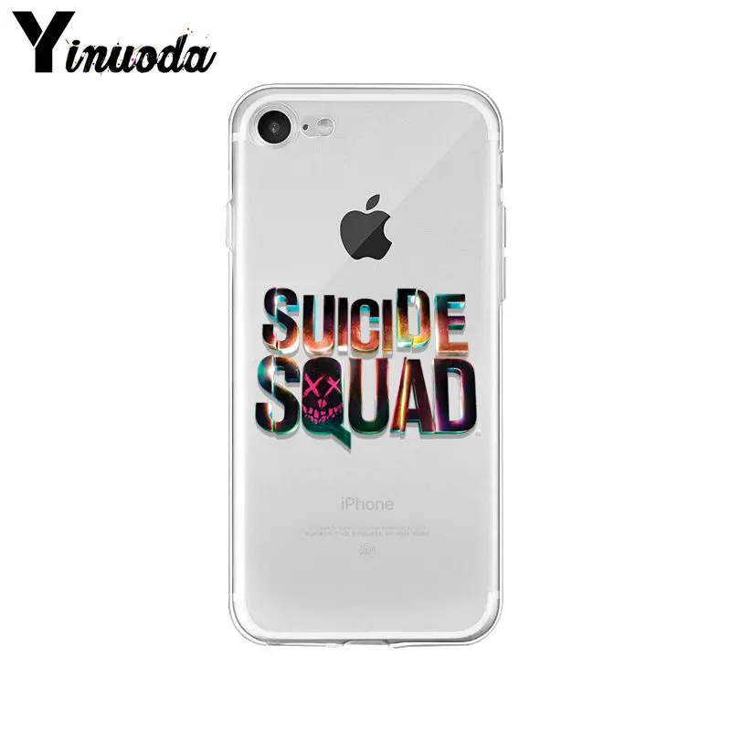 Yinuoda Harley Quinn Joker 2018 новый роскошный модный Чехол для мобильного телефона Apple iPhone 8 7 6