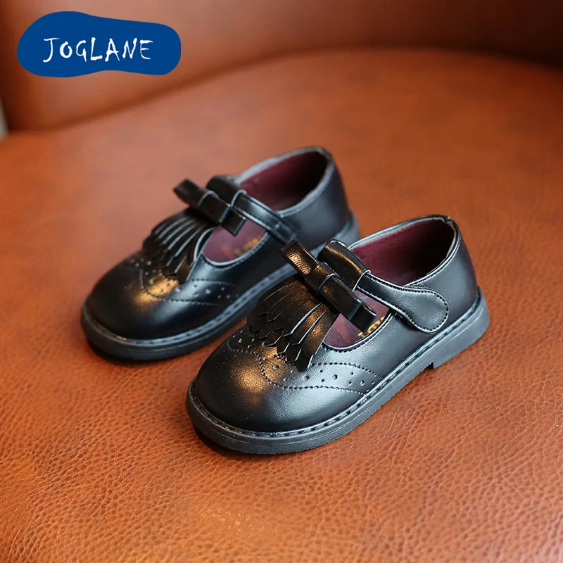 December New Arrival 2019 Spring new style children's girls casual shoes kids soft bottom non-slip tassel Red/Black/Brown | Детская