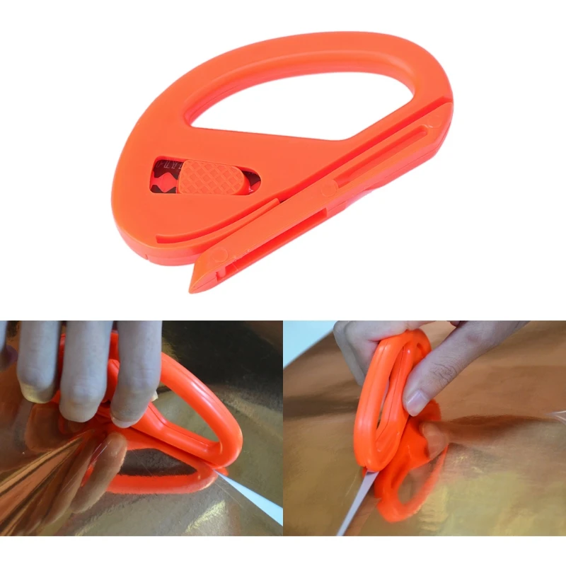 

2021 New Useful Car Vehicle Snitty Fiber Vinyl Film Sticker Wrap Safety Cutter Cutting Knife