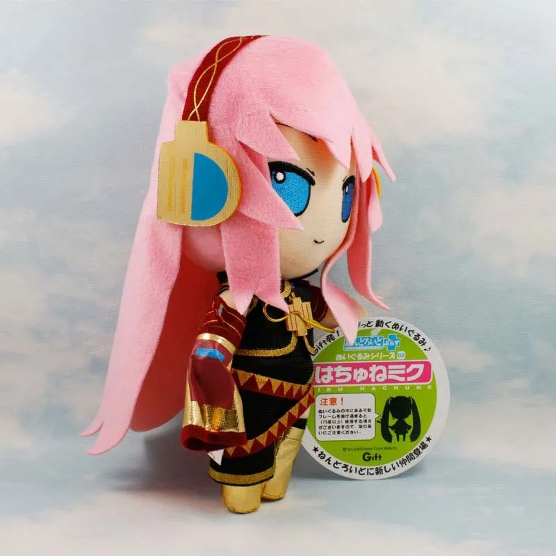 27 см косплей Хацунэ Мику Аниме Vocaloid Megurine Лука Peluche bambola di pezza giocattoli в я regali per